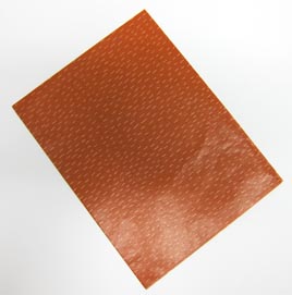 Decoupage-Papier A3 gefaltet Struktur orange